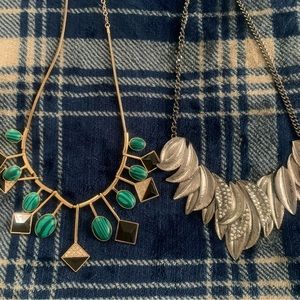 2 Beautiful Costume Necklaces